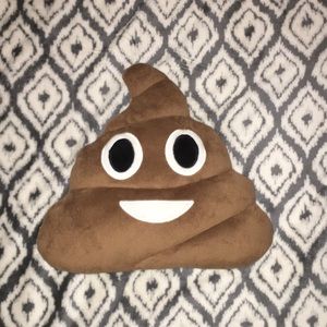 Poop Emoji Pillow